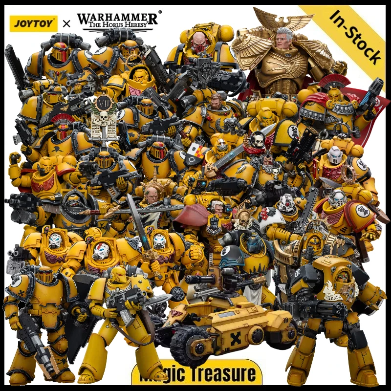 【En stock】JOYTOY Warhammer 40K Imperial Fists Rogal Dorn Sigismund Terminator Armor Rogfried Pertanal MK III Terminator Rann