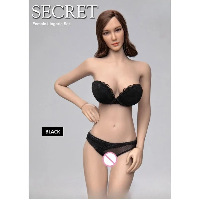 FGC2020-9-12 1/6 مقياس حمالة صدر بدون حمالات ملابس داخلية مجموعة ملابس نموذج صالح 12 ''أنثى الجندي عمل الشكل دمى الجسم #3