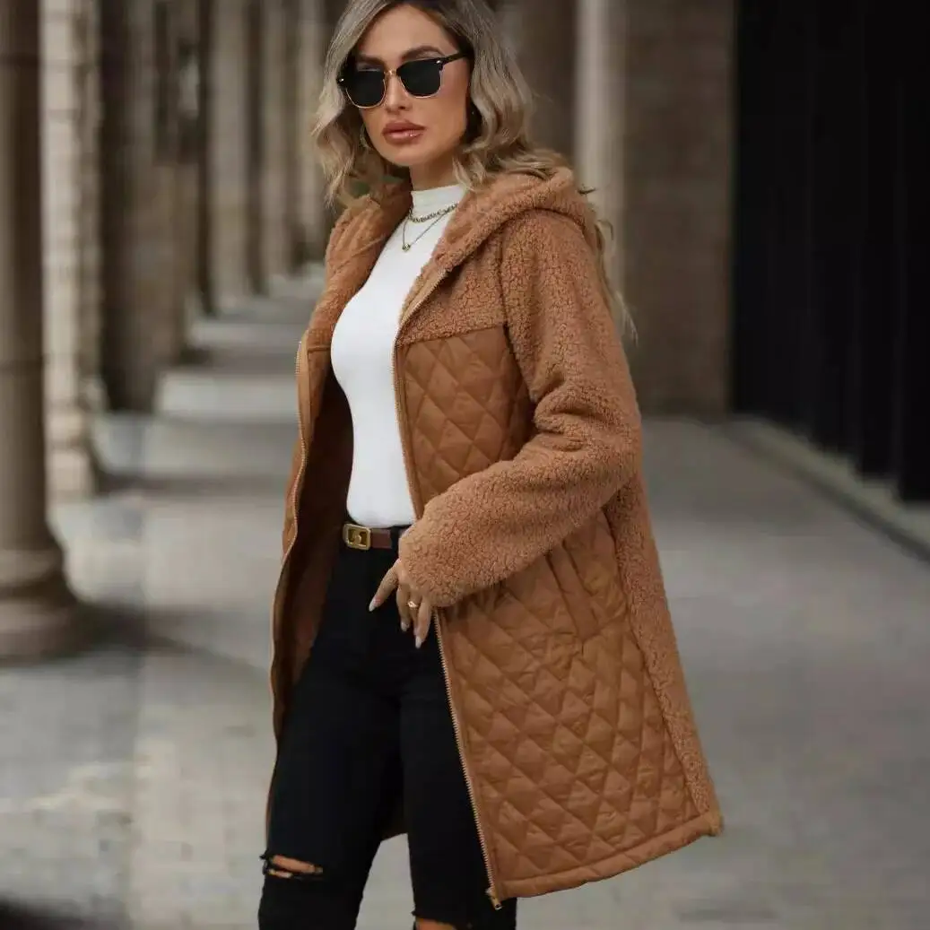Solid Casual Loose Jacket Coats For Women 2026 Winter Vintage Women's Jackets Overcoat Autumn Female Coat Outerwears Tops