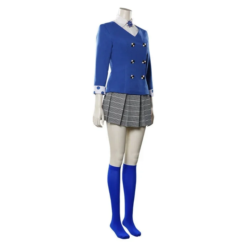 Damen Veronica Sawyer Cosplay Kostüm Outfits Halloween Heathers the Musical Kostüm Rock Anzug