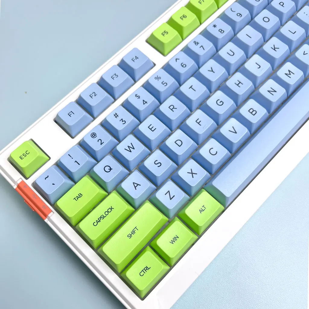 

Механические колпачки для клавиш XDA, высота PBT, непрозрачные колпачки для термосублимации