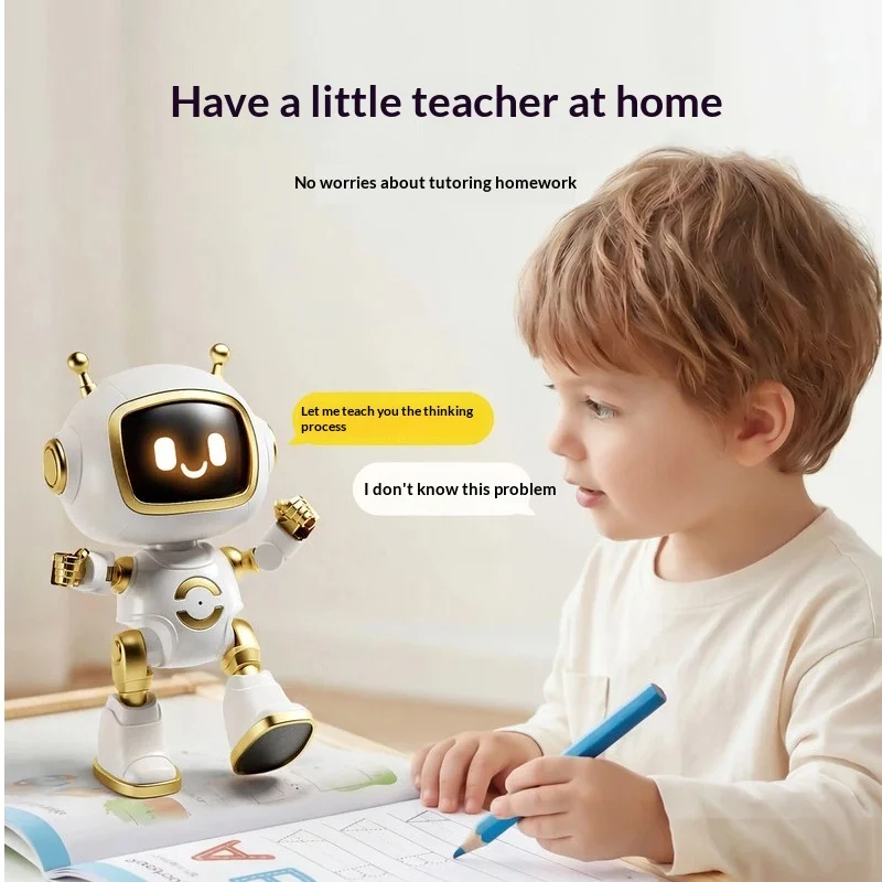Yisbro Smart AI Robot Mini Desktop Companion Pet With Memory Function Interactive Voice Dialogue Desktop Present Ornament
