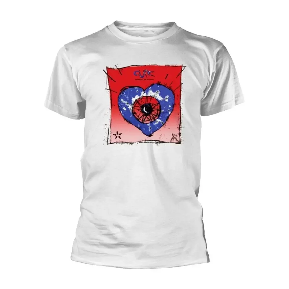 FRIDAY I'M IN LOVE by CURE, THE T-Shirt, Front & Back Print Tees Y2K tops Unisex Summer Short Sleeve