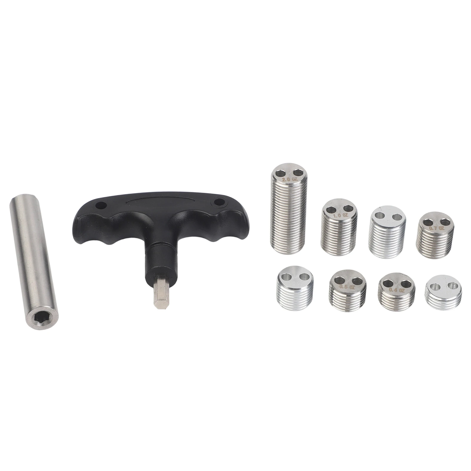 

Billiards Game 355g Billiards Weight Kit Easy To Use Cue Weight Kit Detachable Handle Tool Adjustable Cue Weight