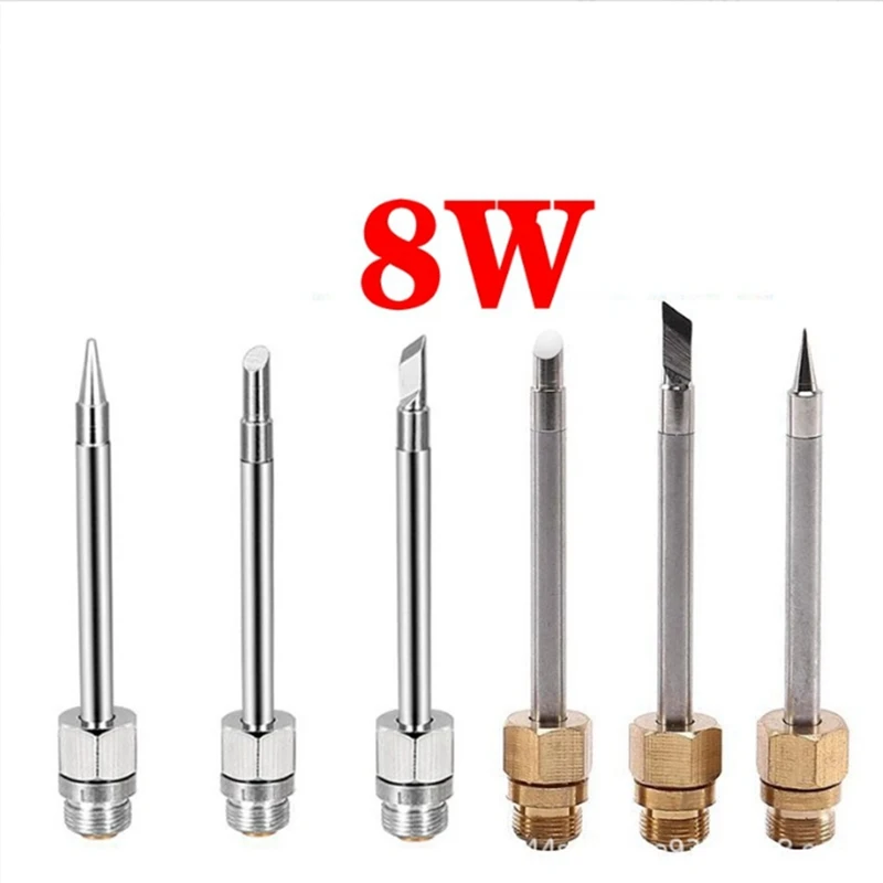 510 Interface Soldering Iron Tip Mini Portable USB Soldering Iron Tip Welding Rework Accessory Tool 8W