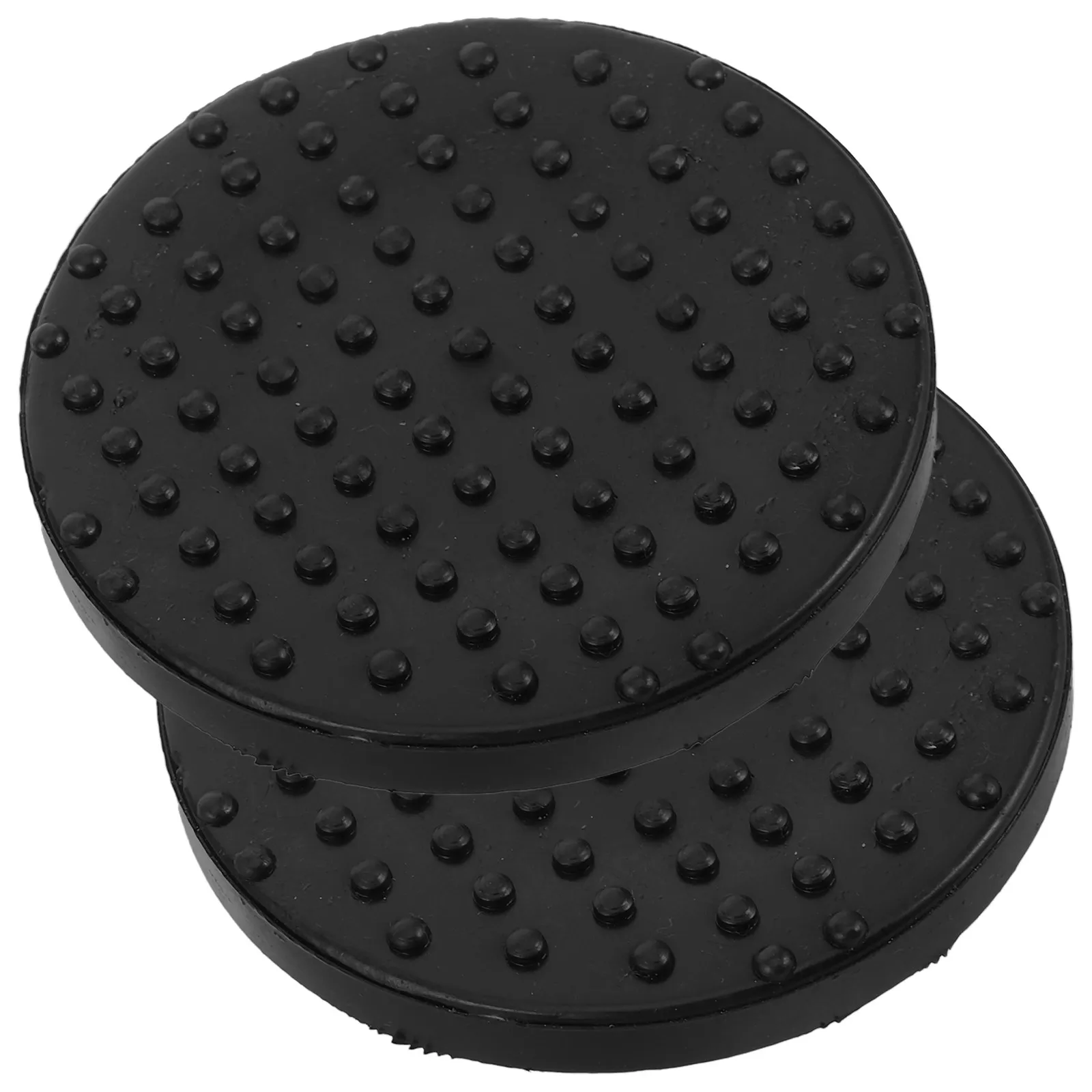 

2Pcs Universal Floor Jack Pad Car Lift Accessories Front Wheel Hydraulic Pallet Pad Wire Rubber Lift Pads Car Repair Support