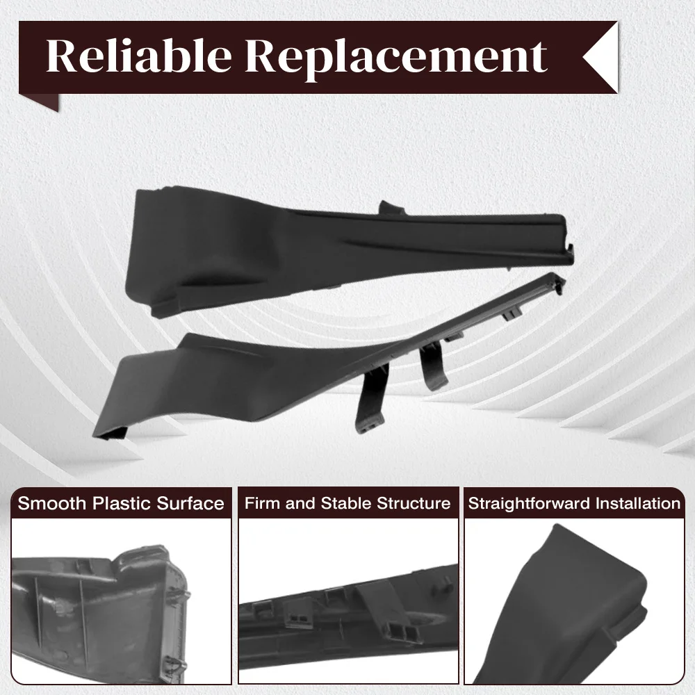 ممسحة زجاج أمامي غطاء القلنسوة 66894-5BC0A 66895-5BC0A الجبهة اليسرى واليمنى لنيسان مورانو 2015-2017 66895-9UA0A