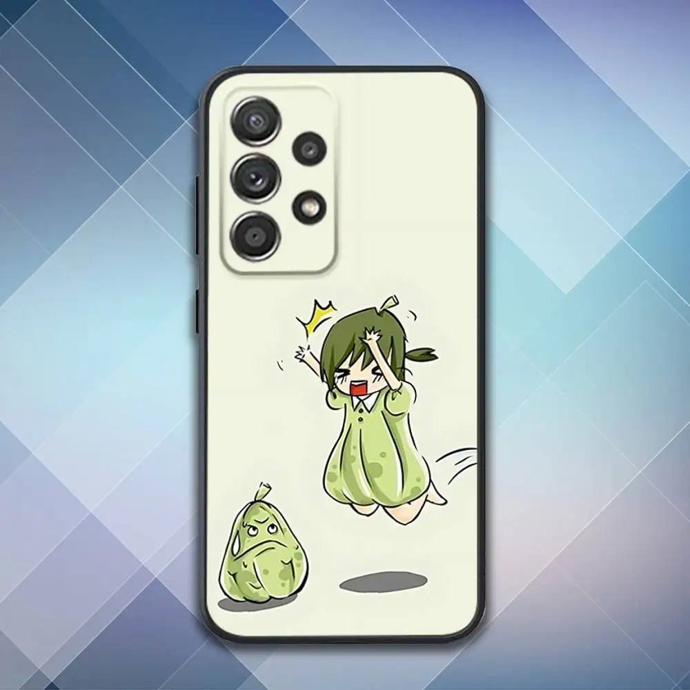 حافظة هاتف P-Plants vs Cute Z-Zombies لهاتف Samsung S 25,24,23,22,30,21,10,9,Ultra,Plus,Lite,FE,4,5G حافظة سوداء ناعمة