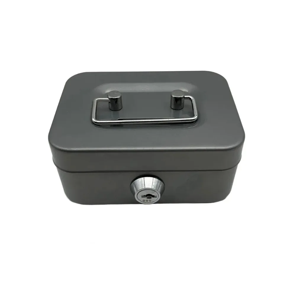 New Creative Portable Piggy Bank Storage Box Small Size with Key Storage Box Coin Box with Lock Piggy Bank Safety Storage Box