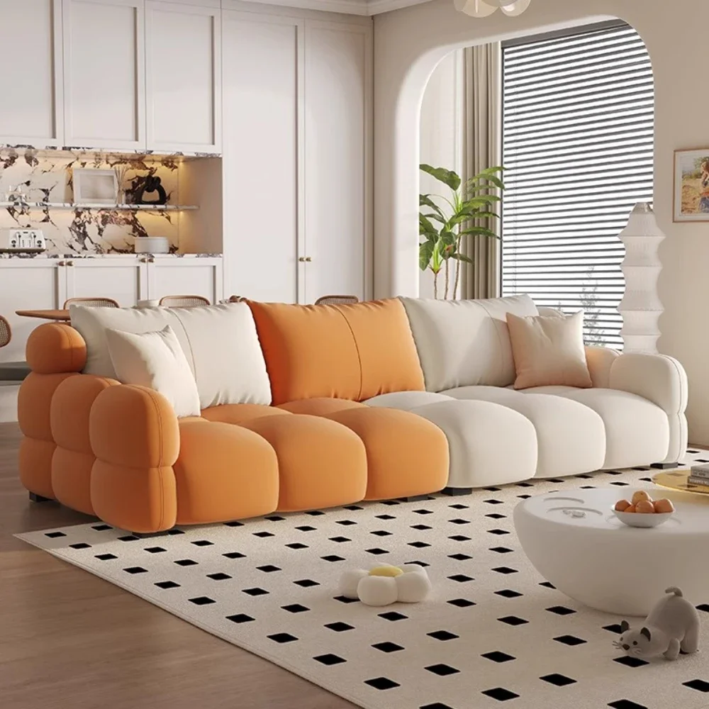 

Ленивые роскошные современные скандинавские диваны для гостиной, двухместный шезлонг, диван-кровать, стильная детская мебель, домашний декор, элегантные свадебные места