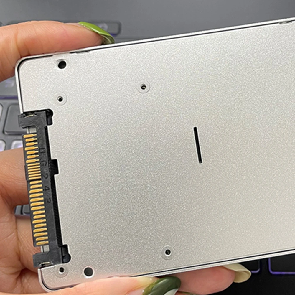 بطاقة محول M.2 SSD إلى U.2 محول PCIe M.2 محول PC-E3.0X4 بطاقة محول القرص الصلب مع حافظة لـ 2230/2242/2260/2280 SSD