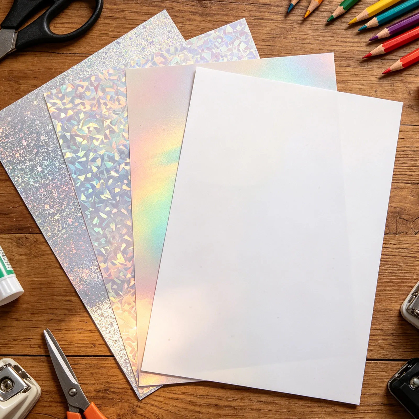 carta-adesiva-olografica-20-fogli-etichette-in-vinile-autoadesive-e-impermeabili-formato-a4-per-stampanti-a-getto-d’inchiostro-e-laser-ideale-per-lavori-creativi