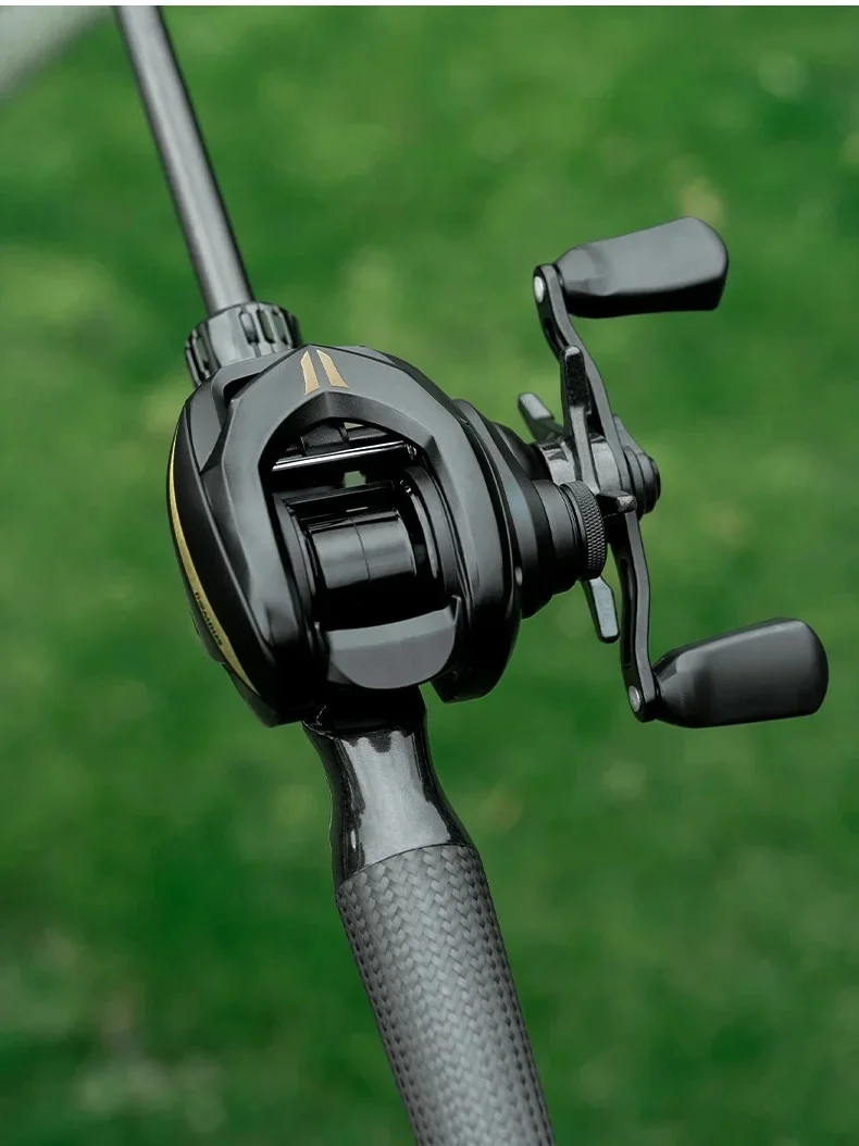 CHILENT Bumblebee Baitcasting-Rolle Ultraleicht Kurze Achse Anti-Rückstoß Lange Wurfweite Micro Lure Stream Allzweck-Angelrolle – Detail 31