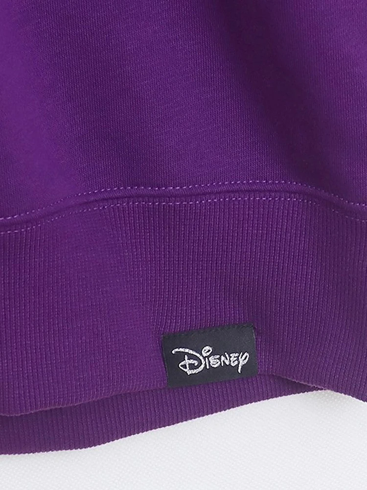 Disney Sweatshirt Bösewichte Ursula Cartoon Print Harajuku Frauen Lange Hülse O-ansatz T Lose Beiläufige Jumper Tops Weibliche Streetwear