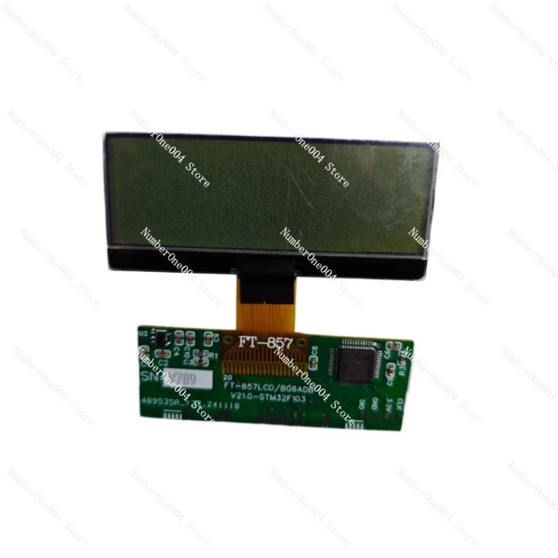 

For Alternative For YAESU FT-857 FT-857D LCD Display Replacement Part 'Zebra Stripes' Issue