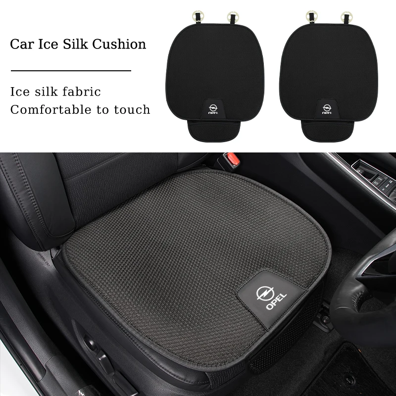 Car Seat Ice Silk Cushion Storage Bag Front Rear Cushion Protection Cover For Opel Corsa Astra Insignia Vectra Zafira Mokka Viva