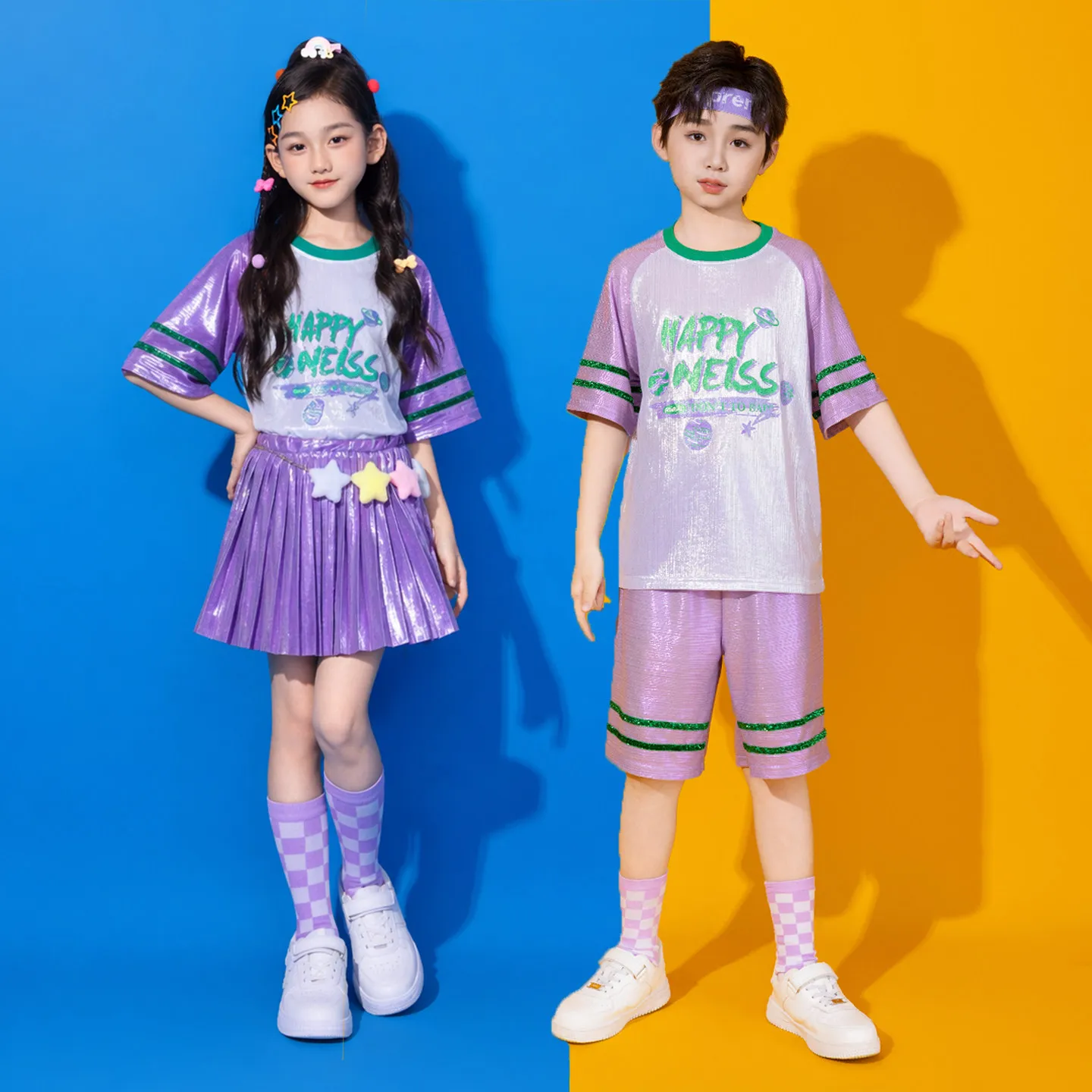 Performance Games Children's Kindergarten Graduation Clothing Performance Clothing Chorus Class Uniform Cheerleading Team