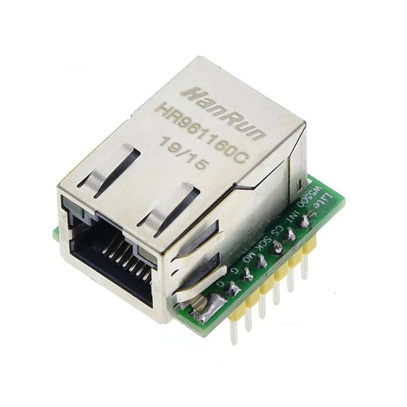 Módulo Ethernet TCP IP W5500 ENC28J60, compatível com WIZ820io