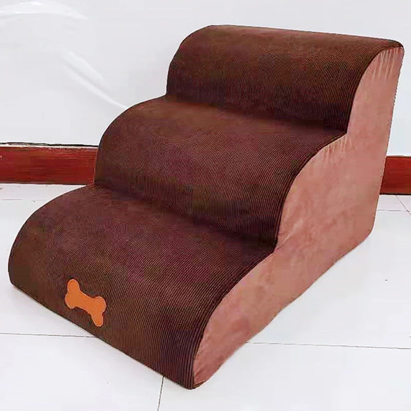 

Высокодышащие трехслойные тренировочные игровые ступеньки, съемная и моющаяся лестница для домашних животных, лестница для собак