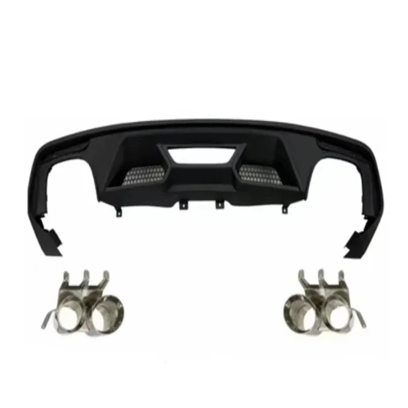 PP Body Kits for Mus Tang 2018 2019 2020 2021 2022 Update h 1 Front Bumper Rear Lip Body Kit