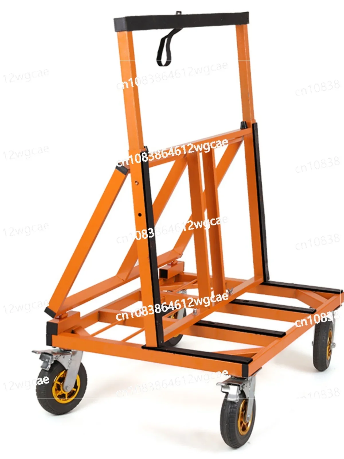 Foldable and retractable doors and windows, large glass cart, board handling, handicraft, heavy-duty material cart