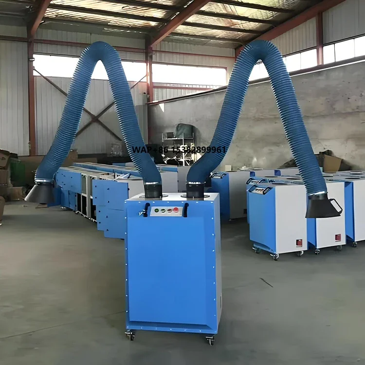 Portable 99% Efficient Welding Fume Purifier High Suction Design Oil Mist Collector for Workshops Laboratories  Core Motor