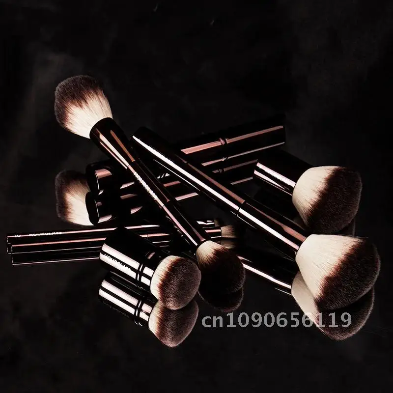 Hourglass Cruelty Free Makeup Brush-19Brushes Set Blusher Powder Eyeshadow Eyebrow Foundation Brush luxury Vegan Makeup Tools