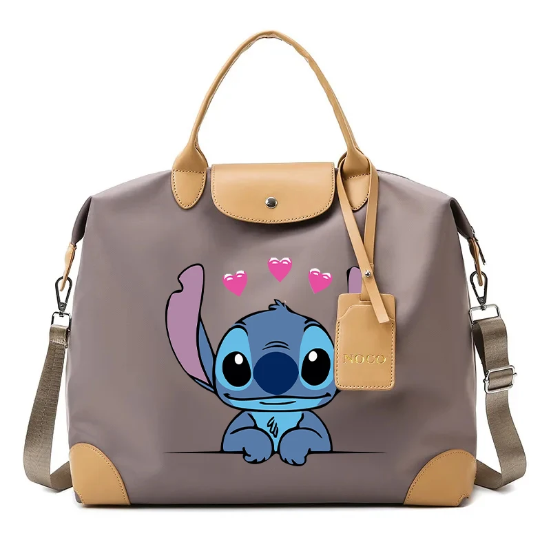 New Disney Stitch Crossbody Bags for Women Kawaii Cartoon Printed Shoulder Bag Women Handbags Large Capacity Shopping Tote Bags