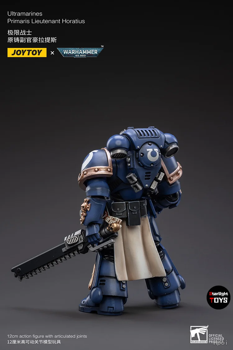 

JOYTOY Warhammer 40K Ultramarines Primaris Lieutenant Horatius