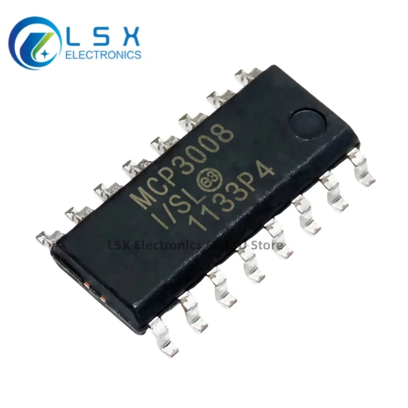 5PCS 100% original CP3008-I/SL SOP16 SPI serial interface/analog-to-digital converter chip SMT IC