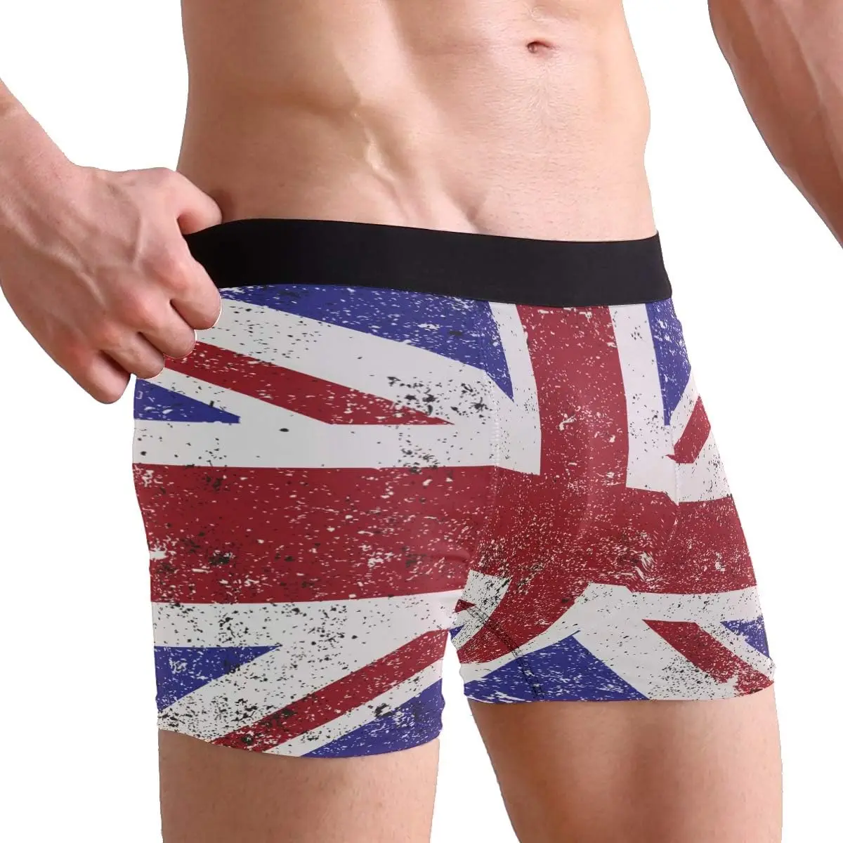 

Giraffe Cat Mens Boxer Briefs Underwear Breathable Stretch Boxer Trunk with Pouch S-XXL Underwear with Moisture-Wicking Fabric