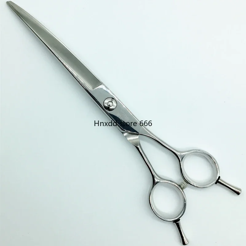 6.5 inch curved scissors, professional pet cat and dog beauty salon, hair trimming scissors