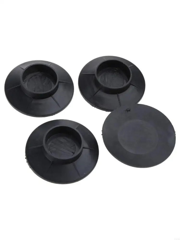 4x Washing Machine Anti Vibration Pad Anti-slip Pad Furniture Leveling Foot Base