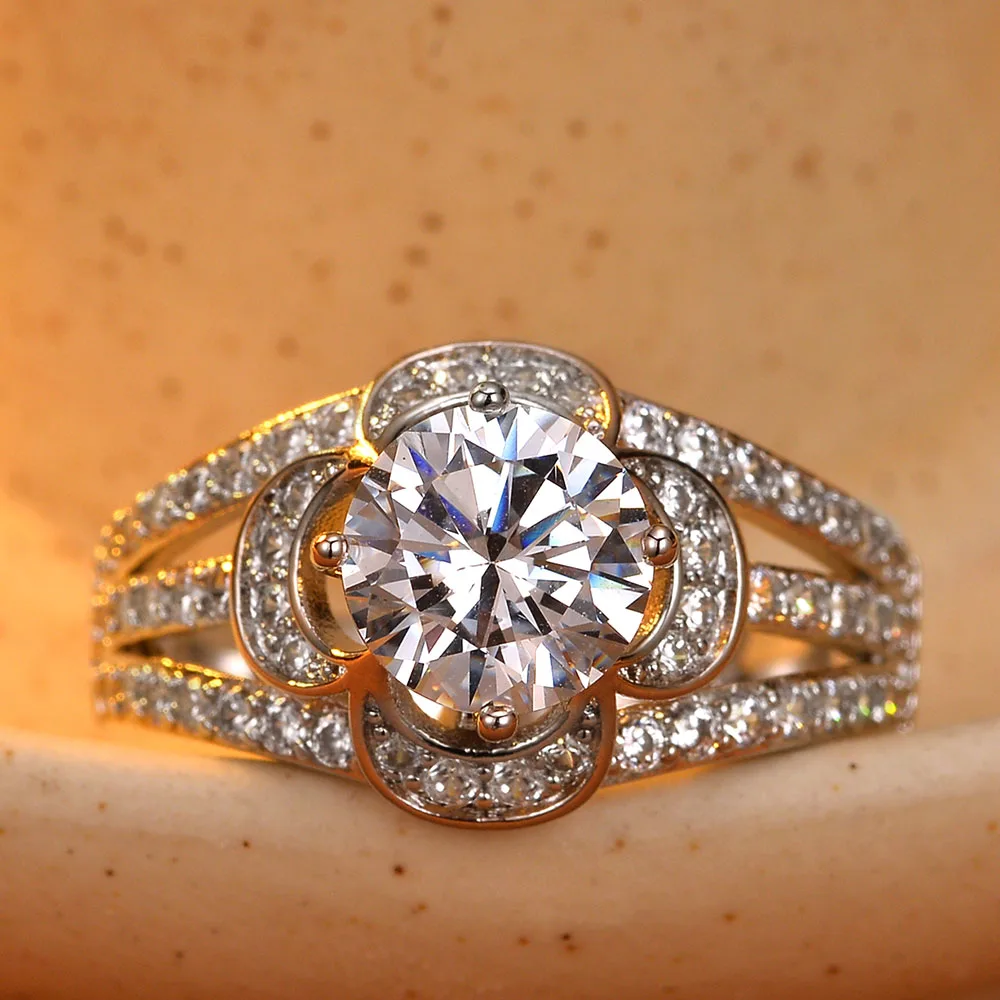 

Кольцо из стерлингового серебра 925 пробы для женщин