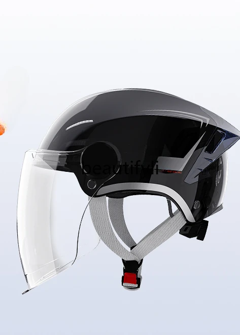 Electric vehicle new national standard 3C certification helmet 302 Electric vehicle riding helmet safety protection