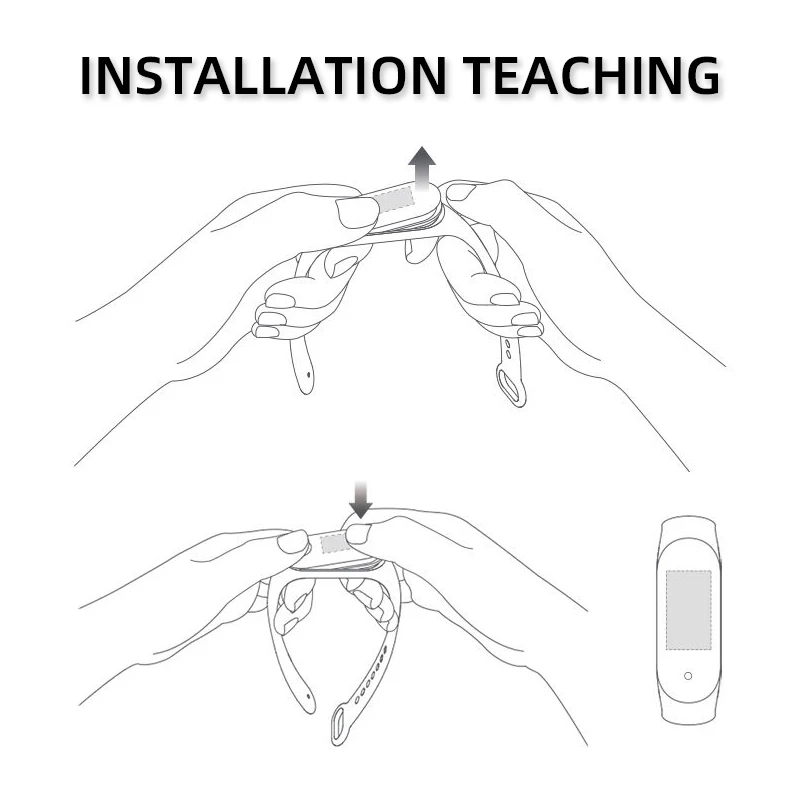 Bracciale per Xiaomi Mi band 6 7 Cinturino in nylon intrecciato solo loop pulseira braccialetto Miband5 Cintura da polso Mi band 5 4 3 6 correa