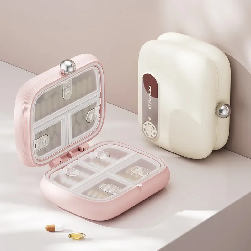 Medizinbox Tragbare Kleine Medizinbox Gesundheitsprodukte Vitamin Abnehm-Medikamente Unterverpackung Medizinbox Reise