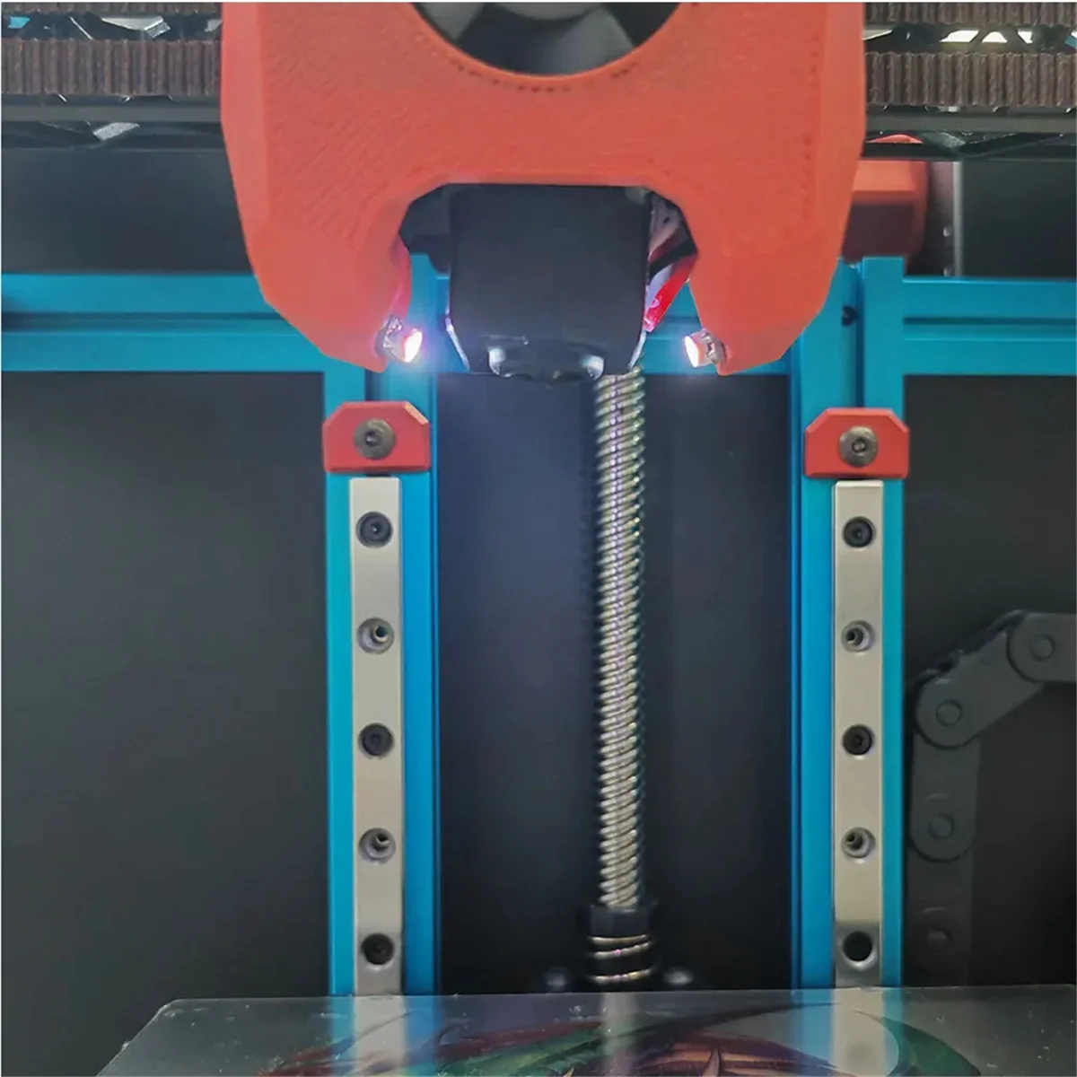 Efficienti paillettes Neopixel RGB con LED RGB e cavo 1M per estrusore Voron Mini SB