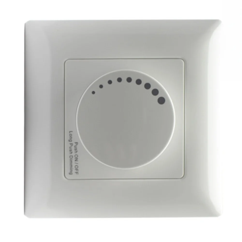 Rotary Remote Control Panel 2.4G Wireless Wall Mounted Remote For LED Dimmer Magnetic Wall Mount Easy Install 30M Range For Home