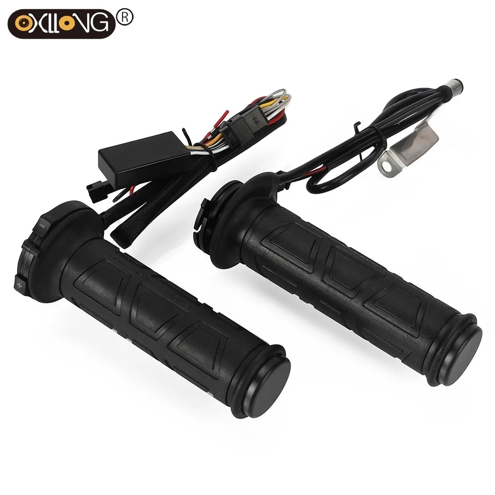 ل CFMOTO CF 675 675SR 675SRR 675SS CF650-10 675SRR 675 SR-R 2024 2025 2026 12V 7/8 "22 مللي متر موتوكروس الساخن اليد القبضات ساخنة قبضة