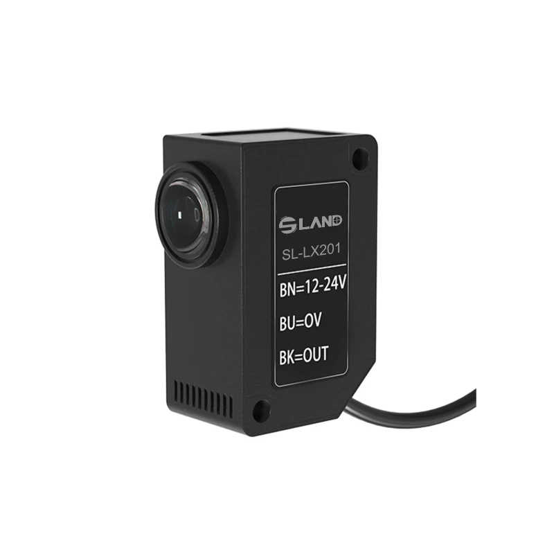 SLAND NEW arrival SL-LX201 Color Sensor Mark Sensor RGB Light Source NPN PNP 8-35MM More functions and Stable, Compatible LX-101