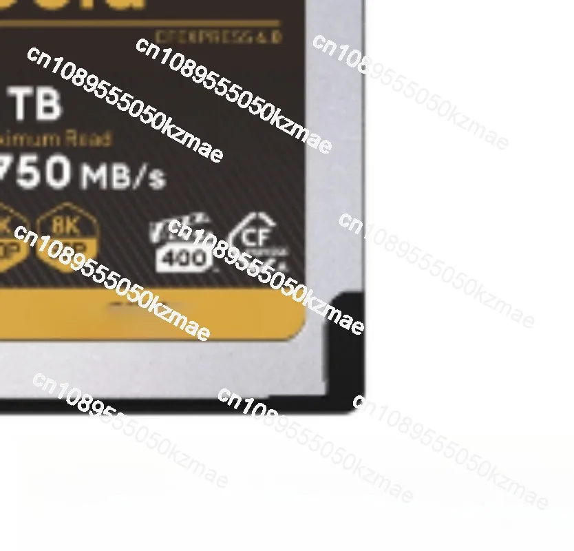 Certified  Type A Gold CFA 4.0 Memory Card, Film & Television Co-branded