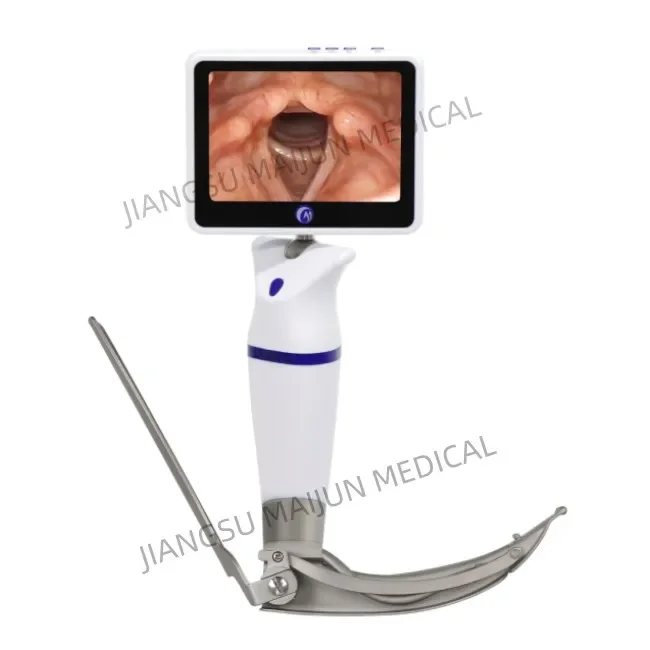 

Surgical Difficult Intubation Blades 3''LCD Display Disposable Reusable Video Laryngoscope Device