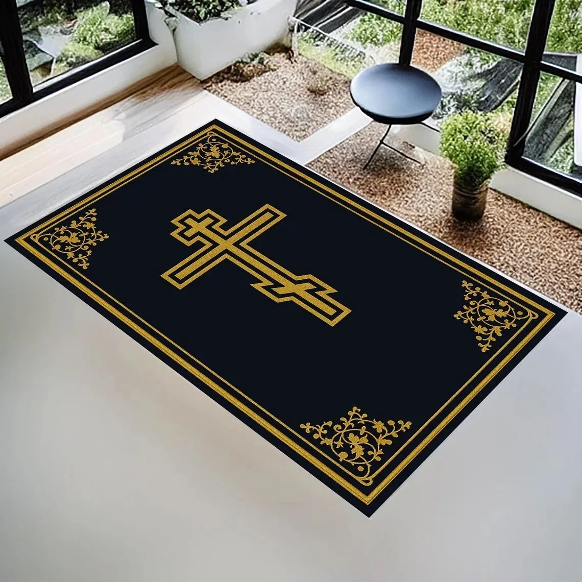 Non-slip Muslim Prayer Rug, Washable Soft Personalized for Women Home Decor Gift