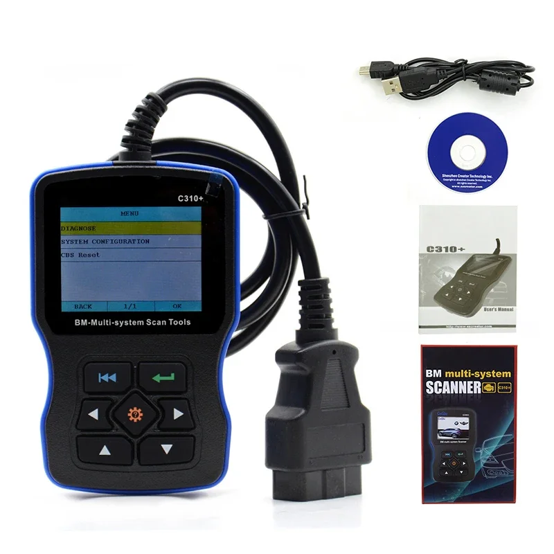 C310+ Multifunction Detector Fault Clearance Tool Fault Diagnosis Instrument Special Fault Diagnosis for BMW Cars