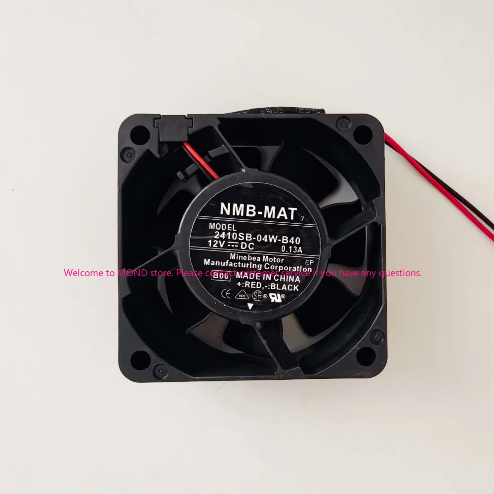 2410SB-04W-B40 2410SB-04W-B79 NMB Server Cooling Fan NMB-MAT Inverter Axial flow Fan Radiator 12VDC 6025 6CM 60x60x25mm