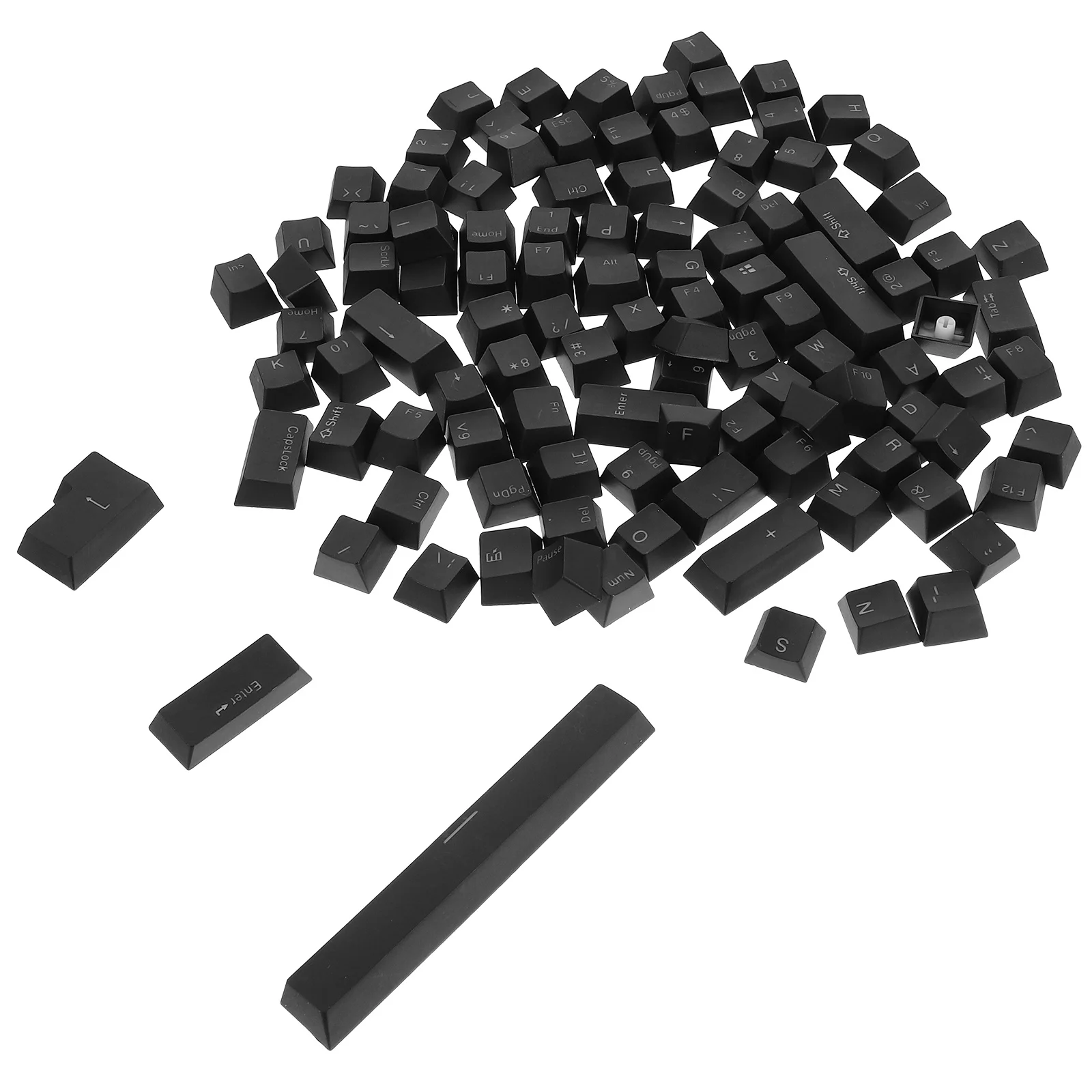 

1Set Mechanical Keyboard Keycaps Pbt Material Portable Chic Stylish Eye Catching Keycap Set for Game Players Key Caps