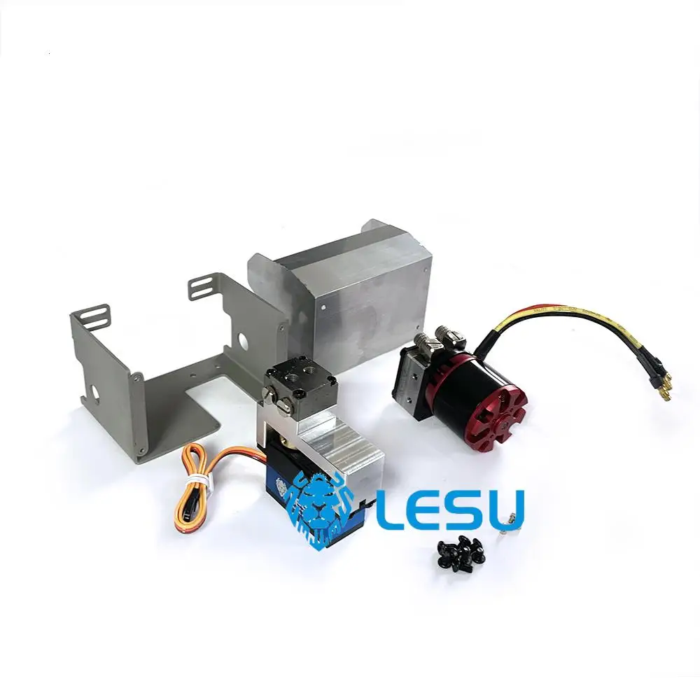 LESU 1/14 Hydraulic Pump 1Ch Reversing Valve Metal Toolbox for Tamiyay Dumper Truck DIY Radio Control Spare Part Model TH21904