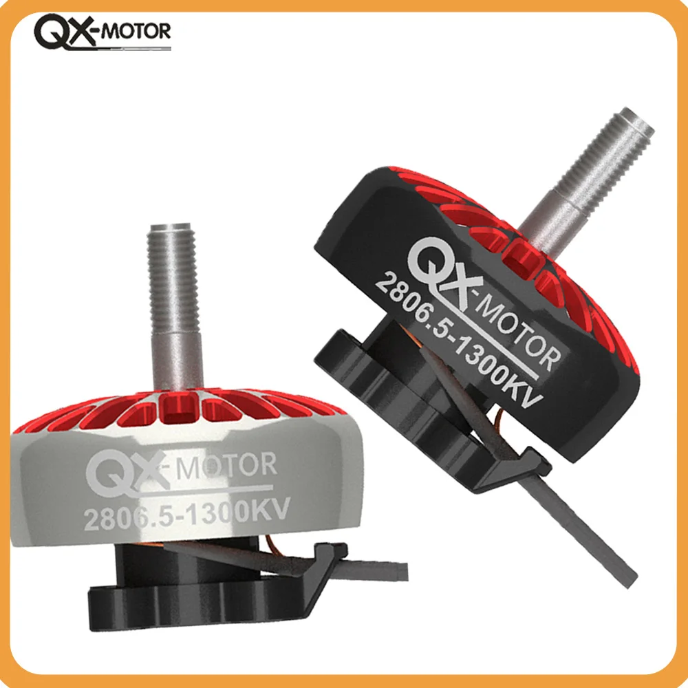 QX-Motor Brushless Motor white/black QX2806.5 1800kV 1300kV For RC Helicopter FPV Air Vehicle Remote Control Toy Parts