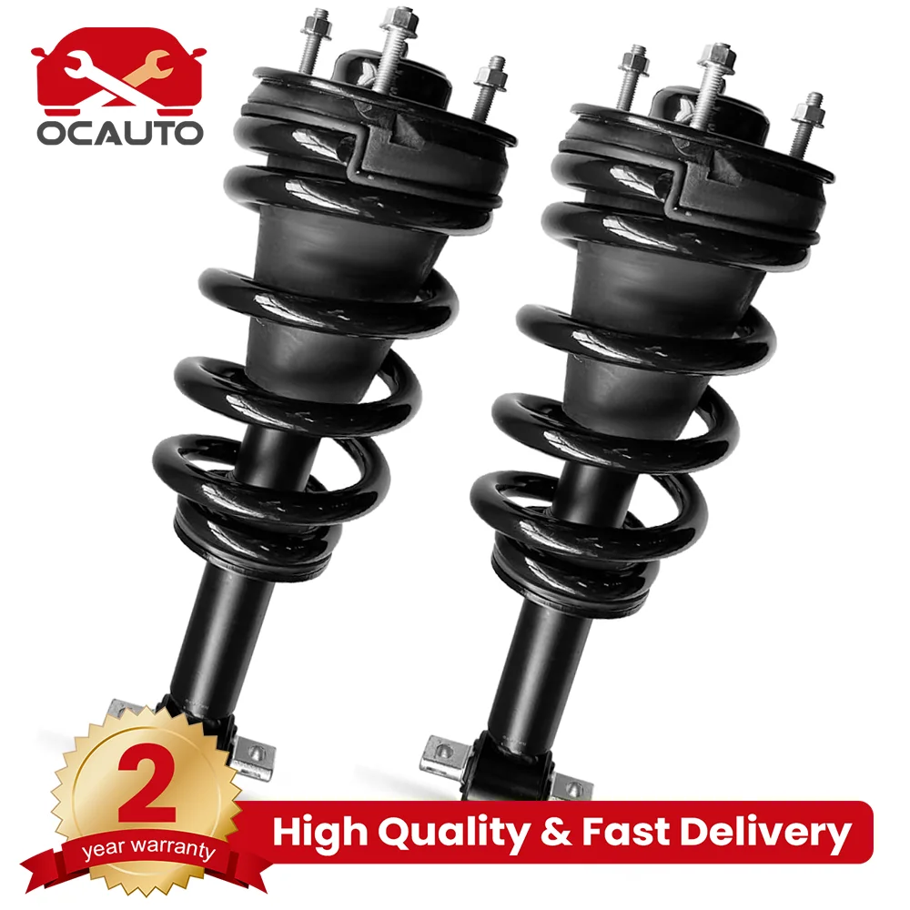 

25845438 20810270 Pair Front Shock Absorber Assembly with EBM/ Bypas for Cadillac Escalade 2007-2014 GMC Yukon 2007-2014